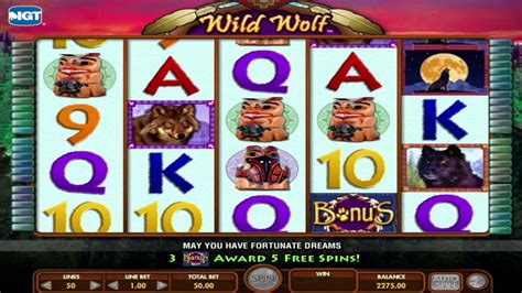wild wolf slot machine free.